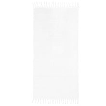 Fringed Paros 580GSM Cotton Bathroom Towels